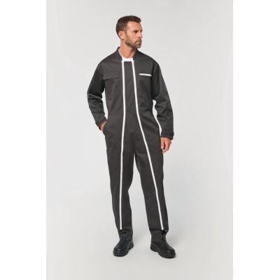 Overall with double zip